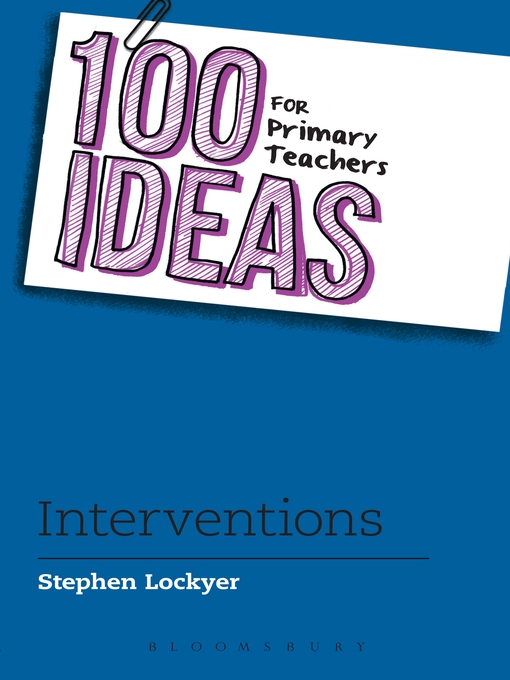 Title details for 100 Ideas for Primary Teachers by Stephen Lockyer - Available